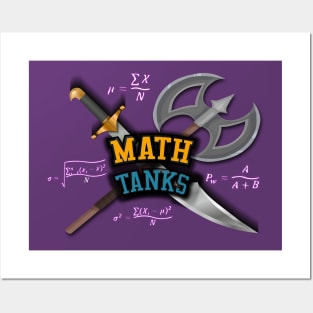 Math Tanks Posters and Art